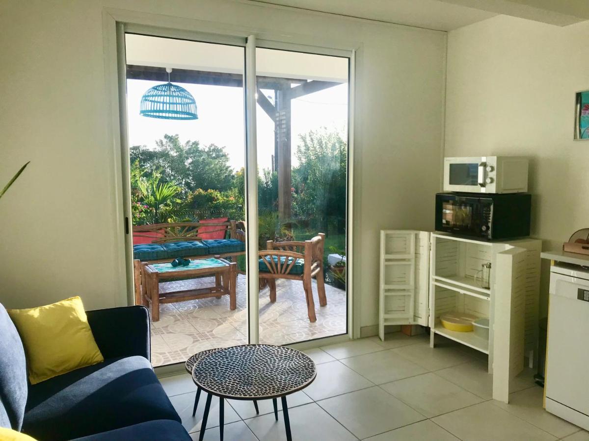 Appartement Prive Eco-Responsable, Vue Sur La Mer Des Caraibes Et Jardin Clos, Wifi, A 2Mn De La Plage 상트루스 외부 사진