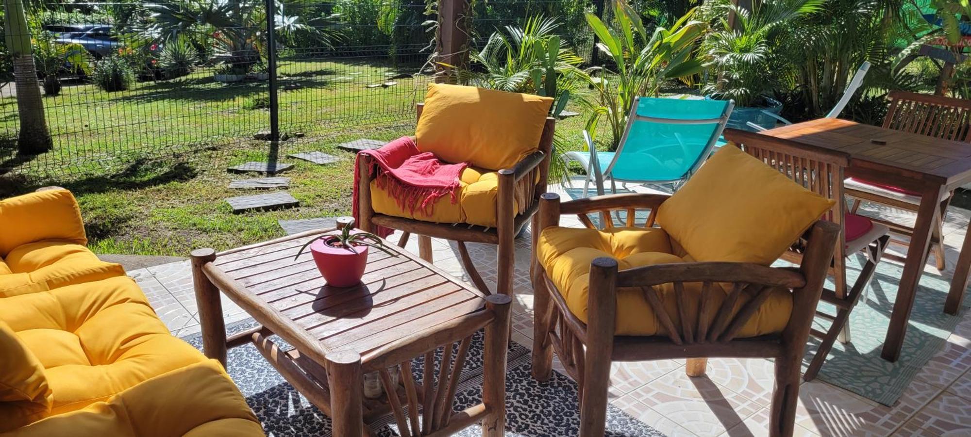 Appartement Prive Eco-Responsable, Vue Sur La Mer Des Caraibes Et Jardin Clos, Wifi, A 2Mn De La Plage 상트루스 외부 사진